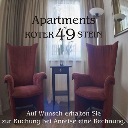 Apartment am Roten Stein Erfurt Exterior foto